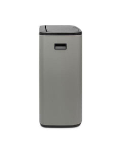 Brabantia Kitchen Touch Bin Lid 60L | Mineral Concrete Grey