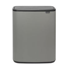 Brabantia Kitchen Touch Bin Lid 60L | Mineral Concrete Grey