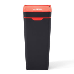 Method Office Recycling Bin Touch Lid 60L | Red Landfill – Go Eco Store
