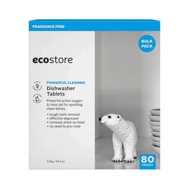 ecostore Dishwasher Tablets Fragrance Free (Pack 80)