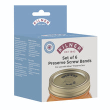Kilner Preserve Screw Bands | Set 6