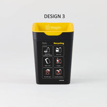 Bin Label - Yellow Co-Mingled Recycling (for 20L Method bin)