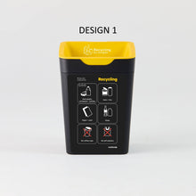 Bin Label - Yellow Co-Mingled Recycling (for 20L Method bin)