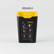 Bin Label - Yellow Mixed Recycling (for 20L Method bin)
