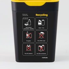 Bin Label - Yellow Mixed Recycling (for 20L Method bin)