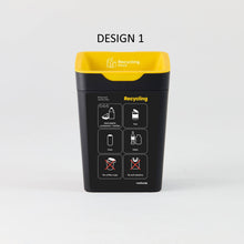 Bin Label - Yellow Mixed Recycling (for 20L Method bin)