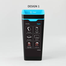 Bin Label - Blue Paper (for 60L Method bin)