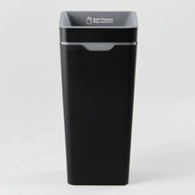 Method Office Recycling Bin Open Lid 60L | Grey Soft Plastic