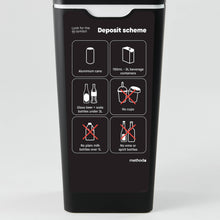 Bin Label - White 'Container Deposit Scheme' (for 60L Method bin)
