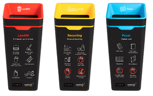 Method Bin Black Label | 60L Yellow Mixed Recycling