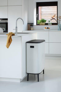 Brabantia Kitchen Touch Bin HI 60L | White