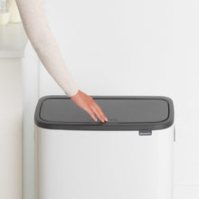 Brabantia HI Touch Kitchen Bin 60L | White