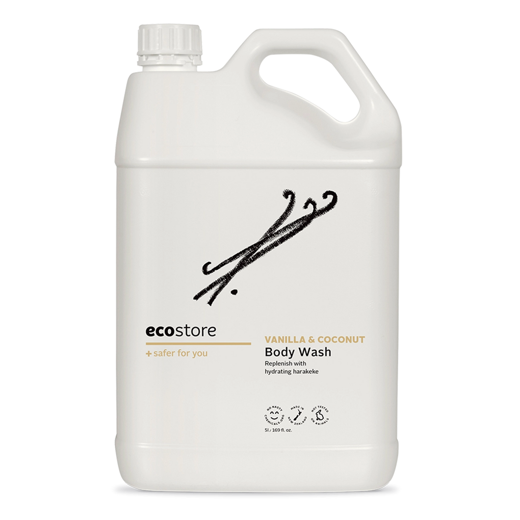 ecostore Body Wash Vanilla & Coconut (5L)