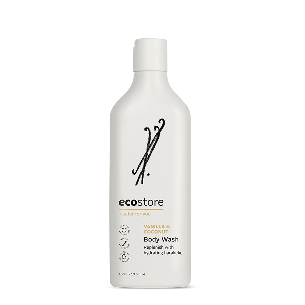 ecostore Body Wash Vanilla & Coconut (400ml)