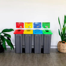 MultiSort Recycling Bin 60L | Green Organics