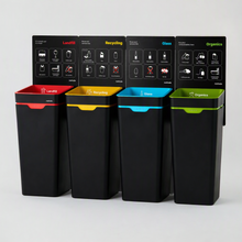 Vertical Sign - Yellow Mixed Recycling (for 60L Method bin)