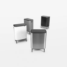 Brabantia Kitchen Touch Bin HI 60L | White