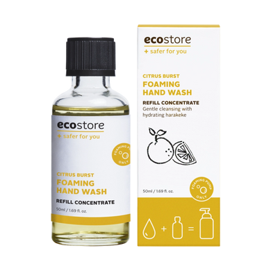 ecostore Hand Wash Foaming Concentrate Citrus Refill (50ml)