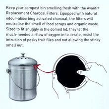 Avanti Compost Bin 5L Charcoal Filter