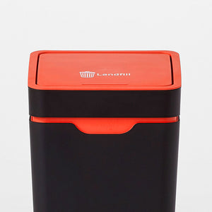 Method Office Recycling Bin Touch Lid 60L | Red Landfill