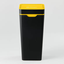 Method Office Recycling Bin Touch Lid 60L | Yellow Co-mingled Recycling