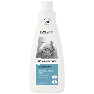 ecostore Laundry Liquid Ultra Sensitive 3X Concentrate (840ml)