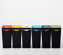 Method Office Recycling Bin Open Lid 60L | Yellow Mixed Recycling