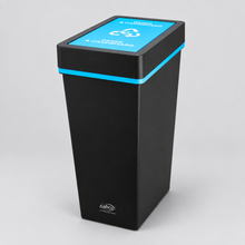 Sabco Deluxe Recycling Bin 40L | Blue Paper