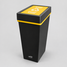 Sabco Deluxe Recycling 4-Bin 40L Station | Blue, Green, Red, Yellow