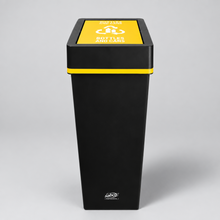 Sabco Deluxe Recycling Bin 40L | Yellow Recycling