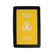 Sabco Deluxe Recycling Bin 40L | Yellow Recycling