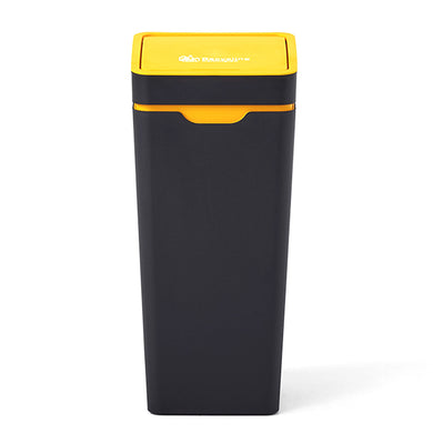 Method Office Recycling Bin Touch Lid 60L | Yellow Co-mingled Recycling