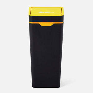 Method Office Recycling Bin Touch Lid 60L | Yellow Mixed Recycling