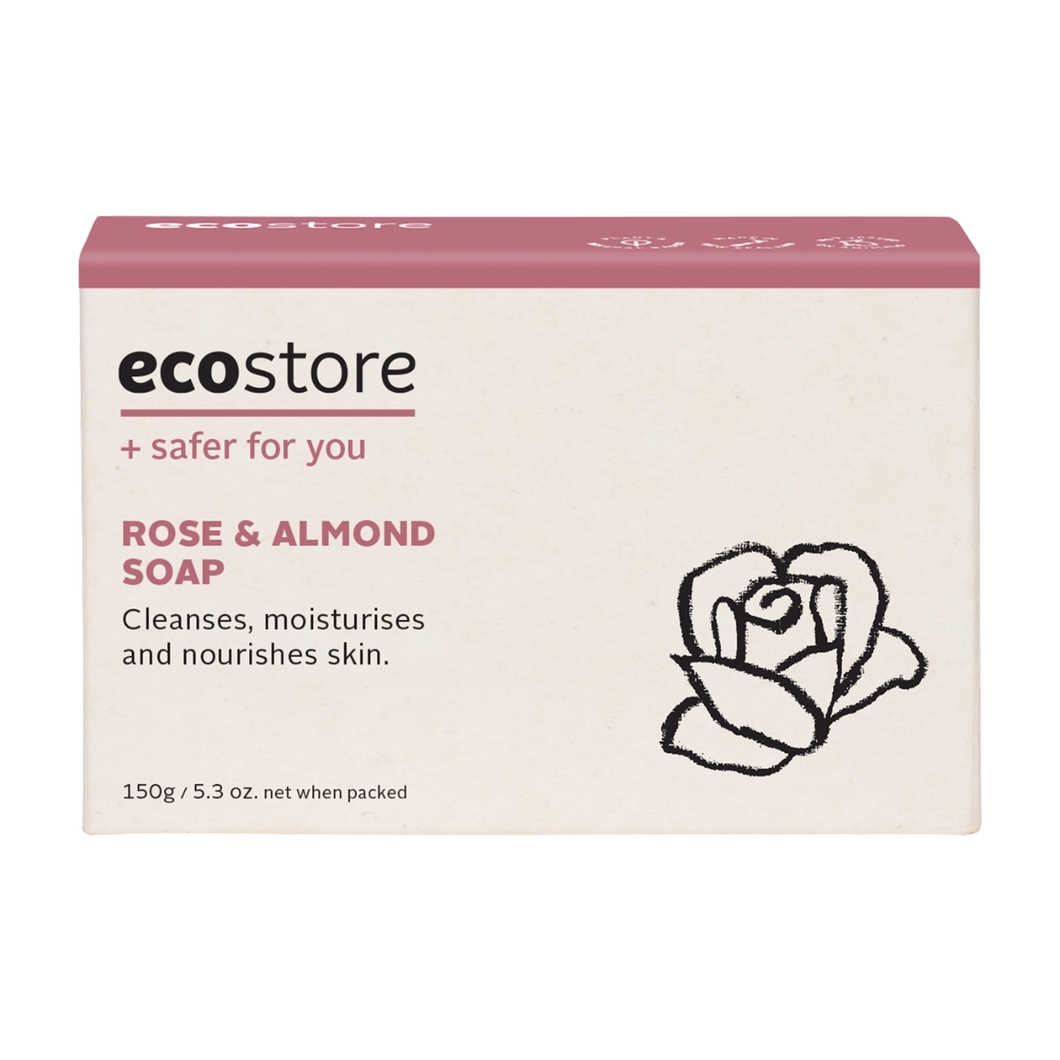 ecostore Soap Rose & Almond (150g)