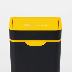 Method Office Recycling Bin Touch Lid 60L | Yellow Co-mingled Recycling