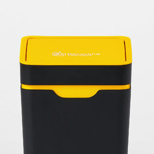 Method Office Recycling Bin Touch Lid 60L | Yellow Mixed Recycling