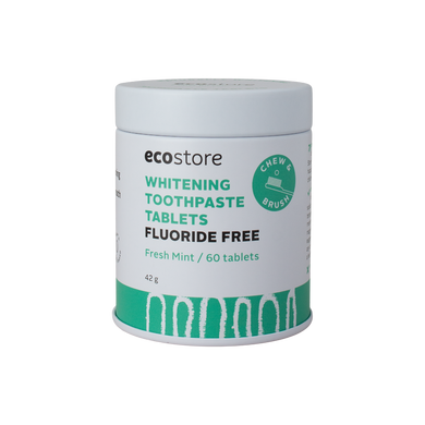 ecostore Toothpaste Whitening Tablets Fluoride Free