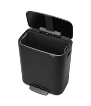 Brabantia Kitchen Pedal Bin 60L | Matt Black