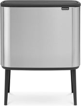 Brabantia Kitchen Touch Bin HI 11/23L | Fingerprint Proof Matt Steel