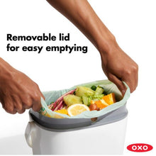 OXO Food Waste Kitchen Caddy Bin 6.5L | White