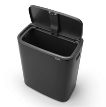 Brabantia Kitchen Touch Bin 60L | Matt Black