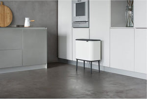 Brabantia Kitchen Touch Bin HI 36L | White