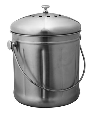 Avanti Compost Kitchen Caddy Bin 10L | Steel
