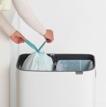 Brabantia Kitchen Touch Bin 2 x 30L | White