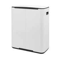 Brabantia Kitchen Pedal Bin 2 x 30L | White