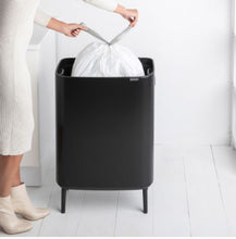 Brabantia Kitchen Touch Bin HI 60L | Matt Black