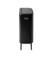 Brabantia Kitchen Touch Bin HI 2 x 30L | Matt Black
