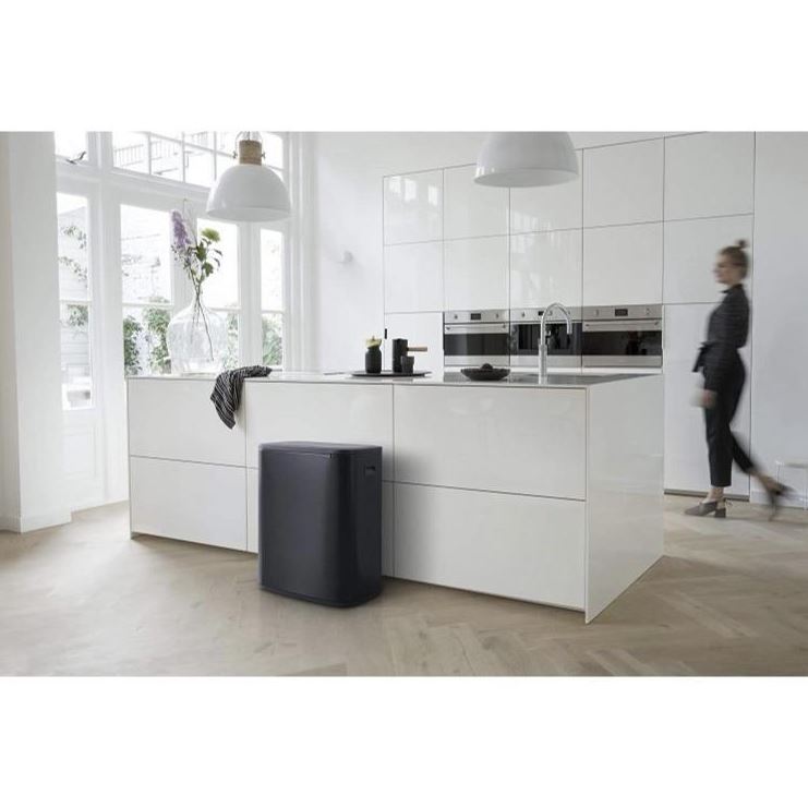 Brabantia Kitchen Touch Bin 2 x 30L