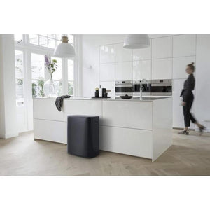 Brabantia Kitchen Touch Bin 2 x 30L | Black
