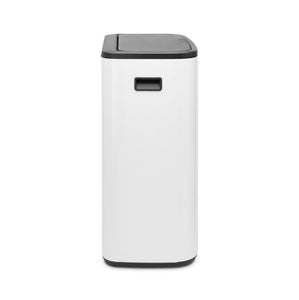 Brabantia Kitchen Touch Bin 2 x 30L | White